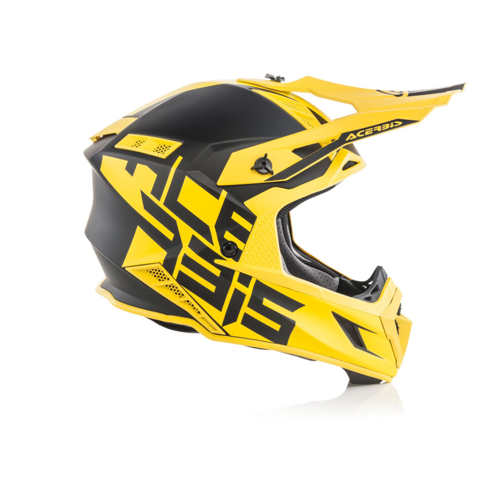 ACERBIS HELMET XPRO VTR BLACK/YELLOW 0023451.318.068- XL