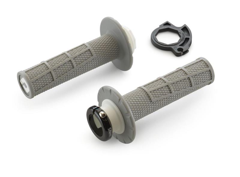 Lock-on grip set
