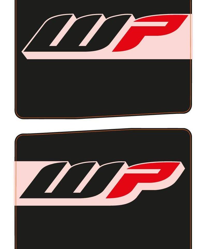 Protective fork sticker set