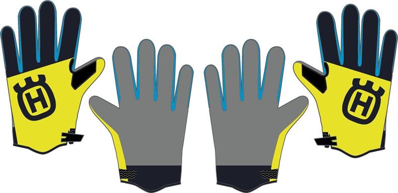 3HS240018104-Kids Railed eDrive Gloves-image