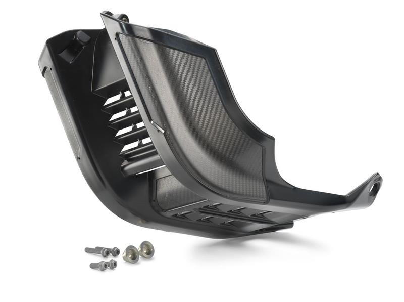 Factory skid plate